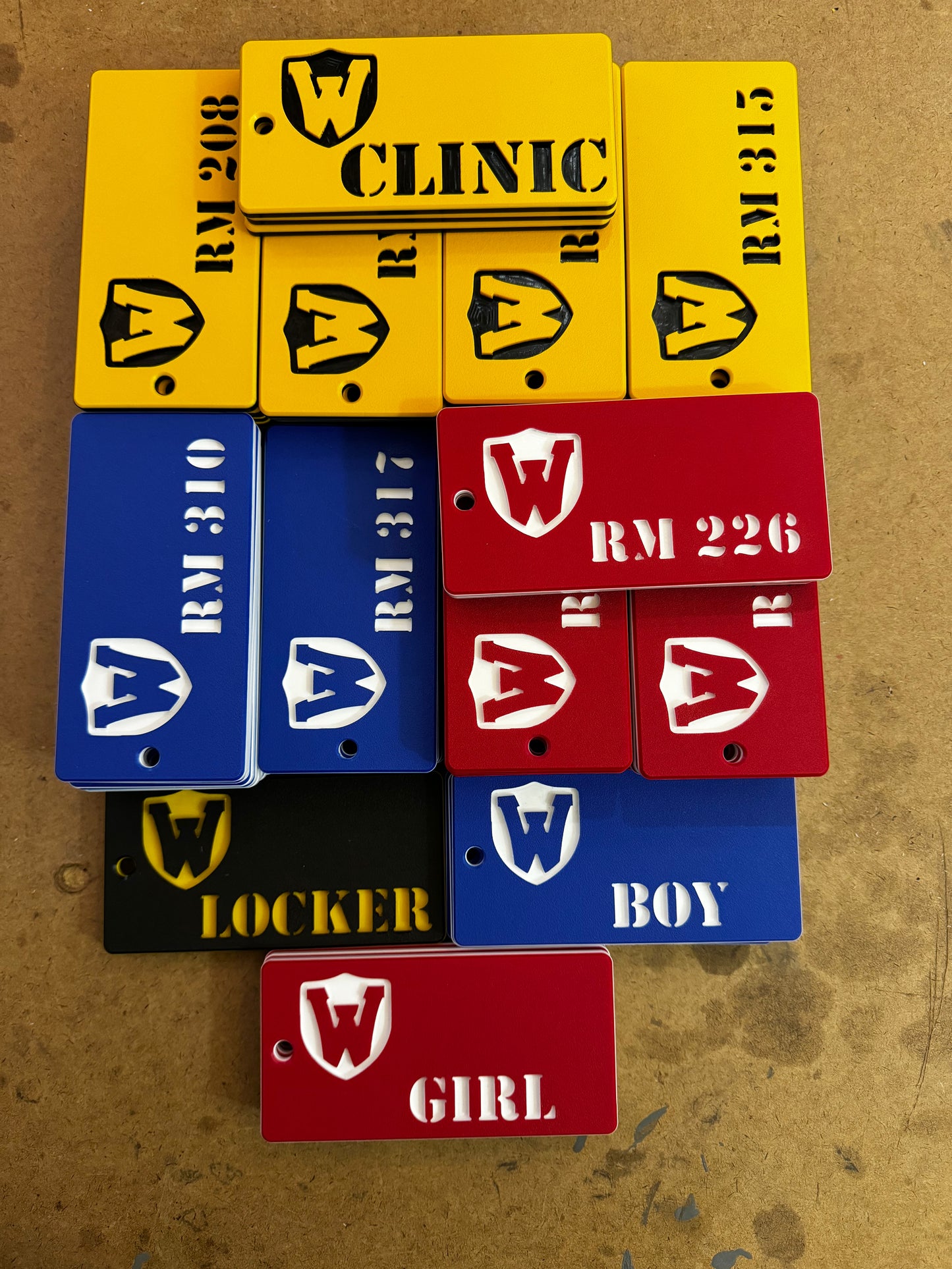 Custom School Hall Passes