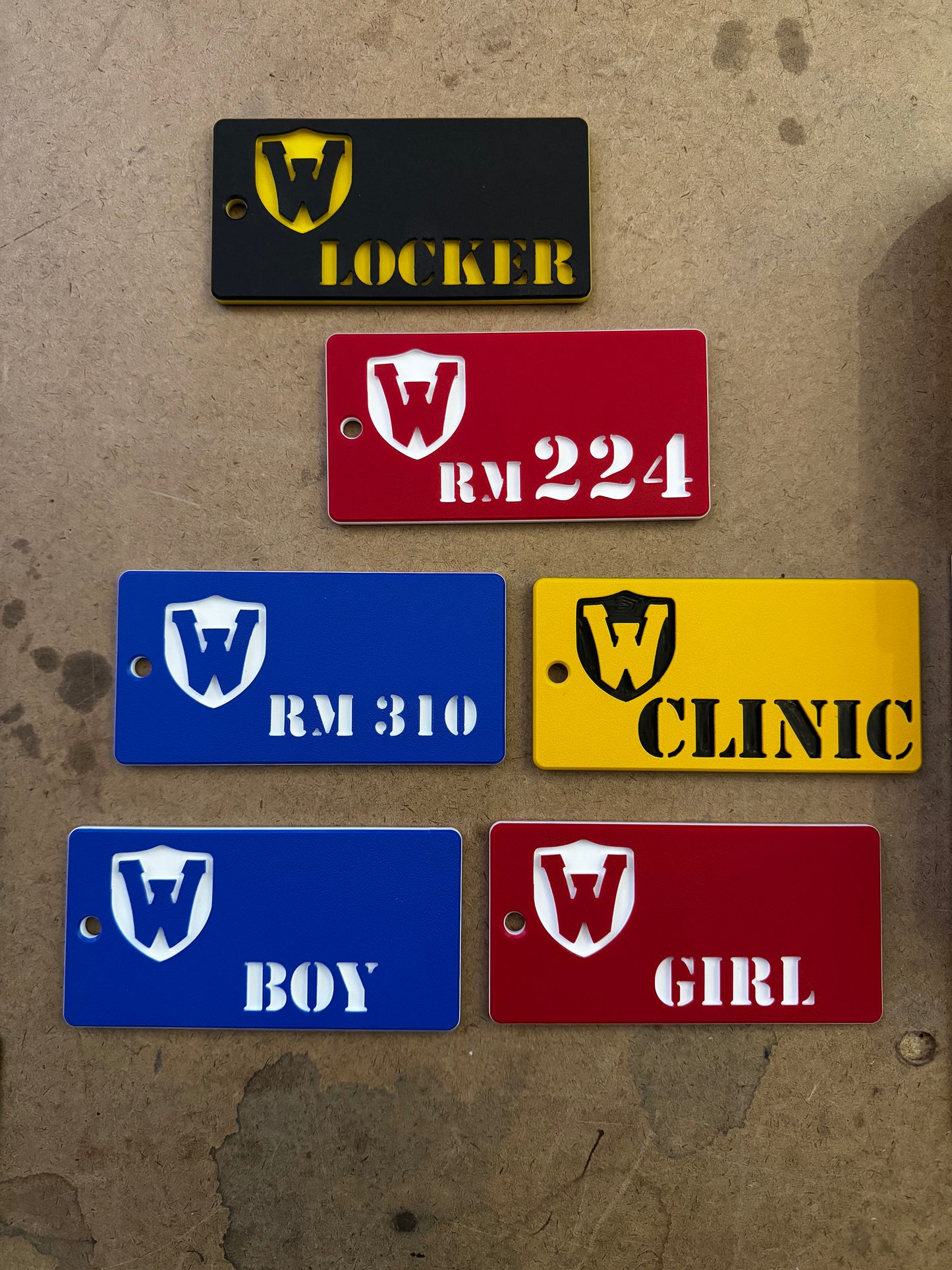 Custom School Hall Passes