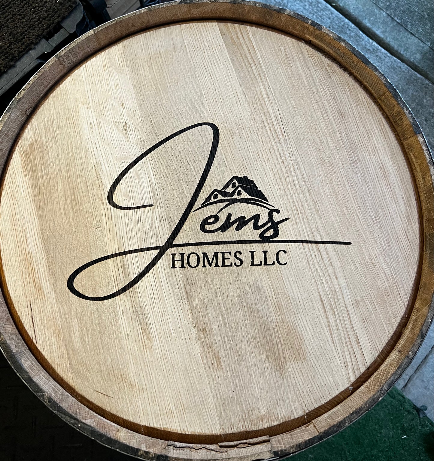 Custom Barrel Lid