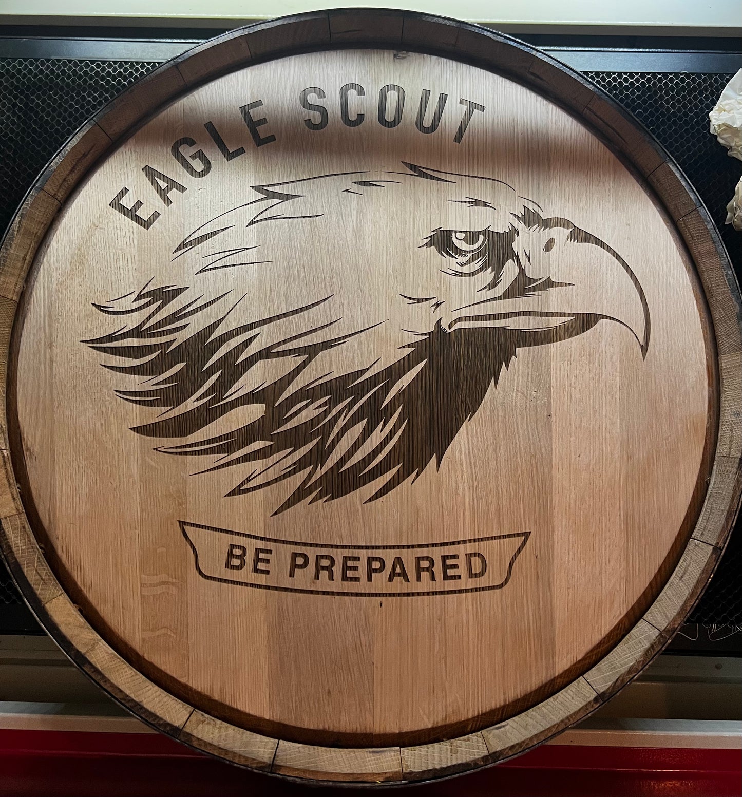 Custom Barrel Lid
