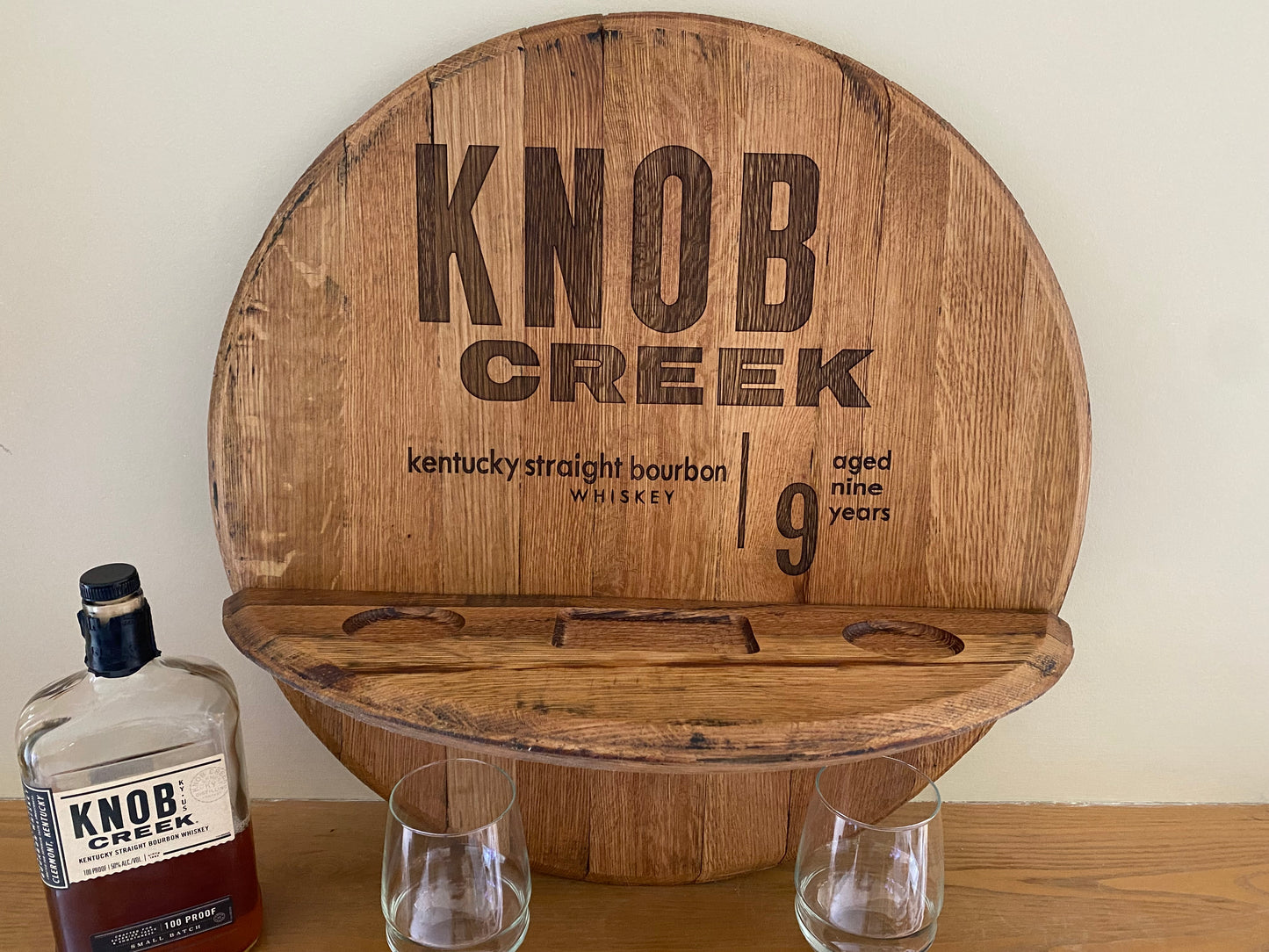 Knob Creek Display Shelf and Lid