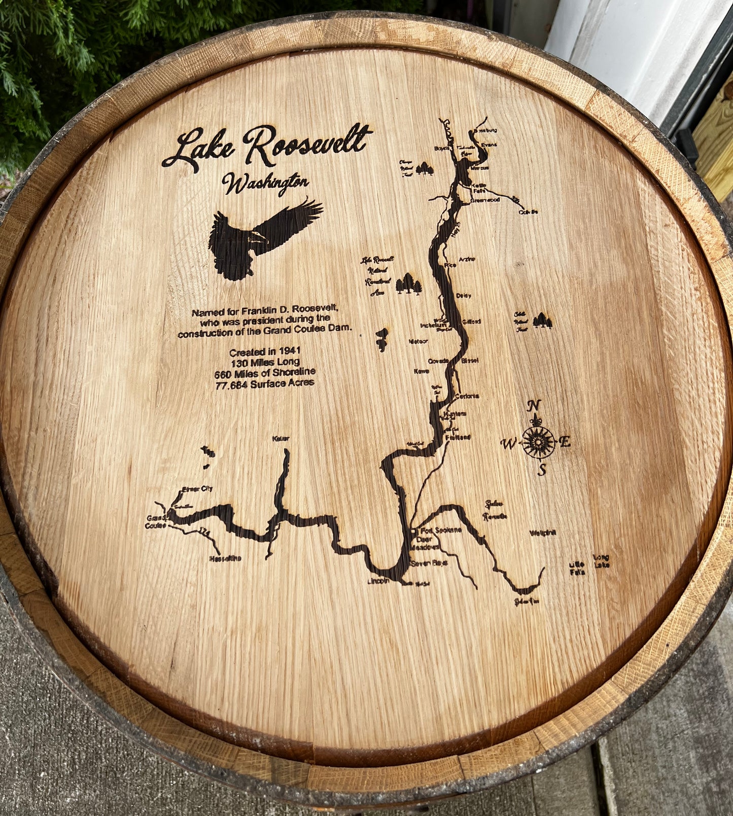 Custom Barrel Lid